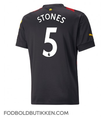 Manchester City John Stones #5 Udebanetrøje 2022-23 Kortærmet